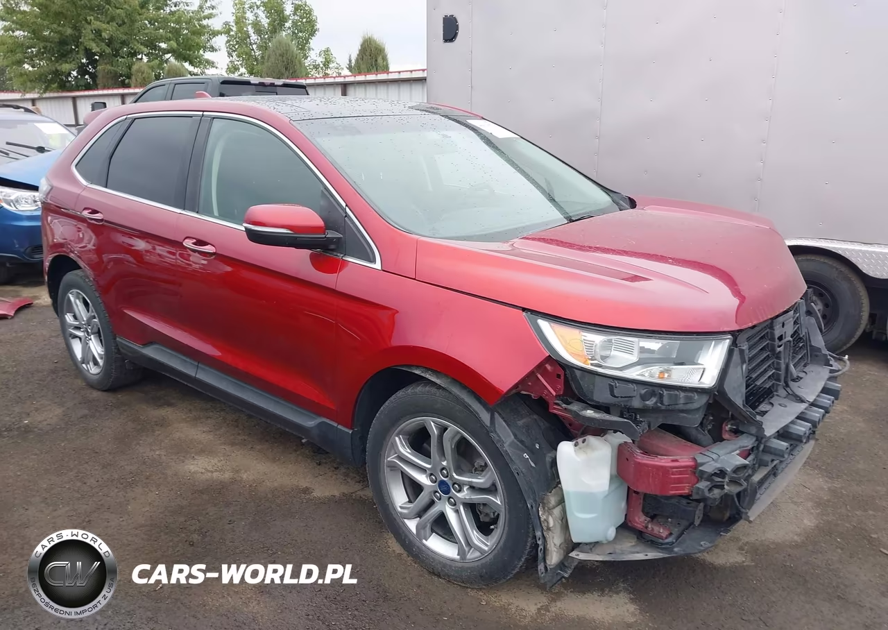 2017 Ford Edge Titanium VIN:2FMPK4K95HBB28820 - 1
