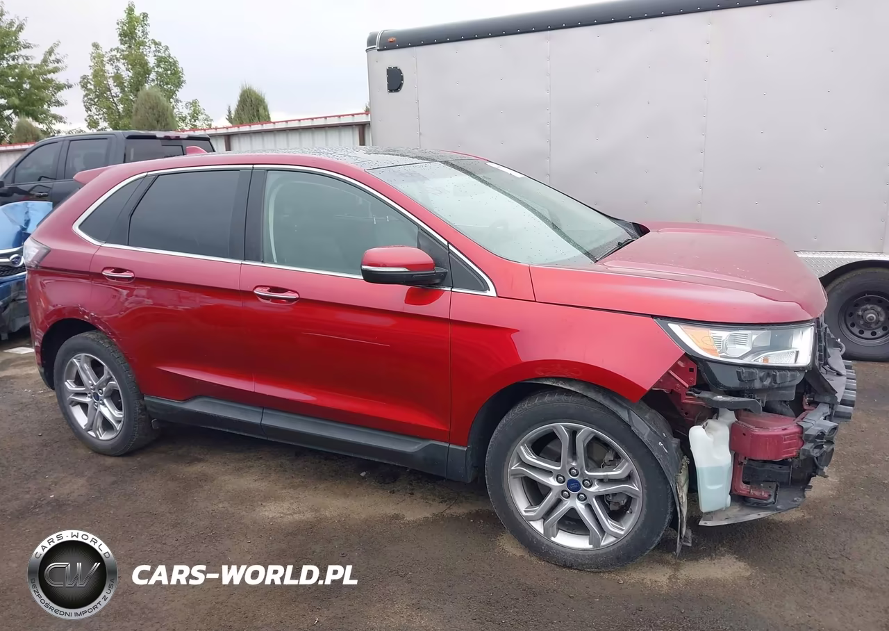 2017 Ford Edge Titanium VIN:2FMPK4K95HBB28820 - 14