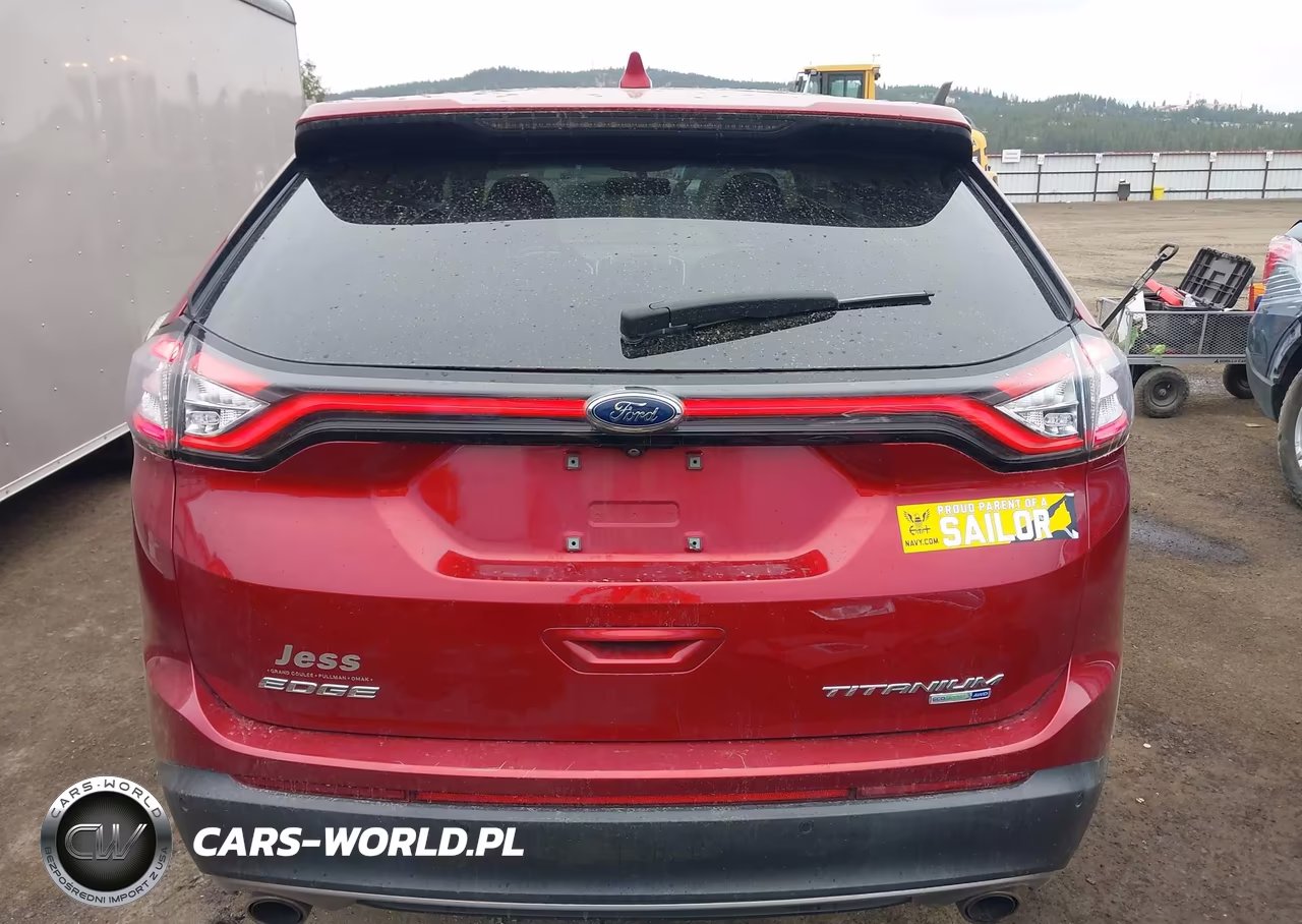 2017 Ford Edge Titanium VIN:2FMPK4K95HBB28820 - 17