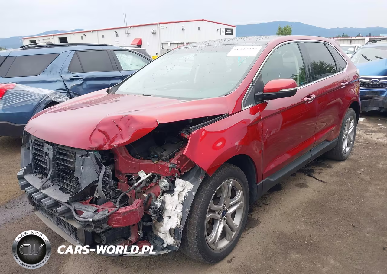 2017 Ford Edge Titanium VIN:2FMPK4K95HBB28820 - 2