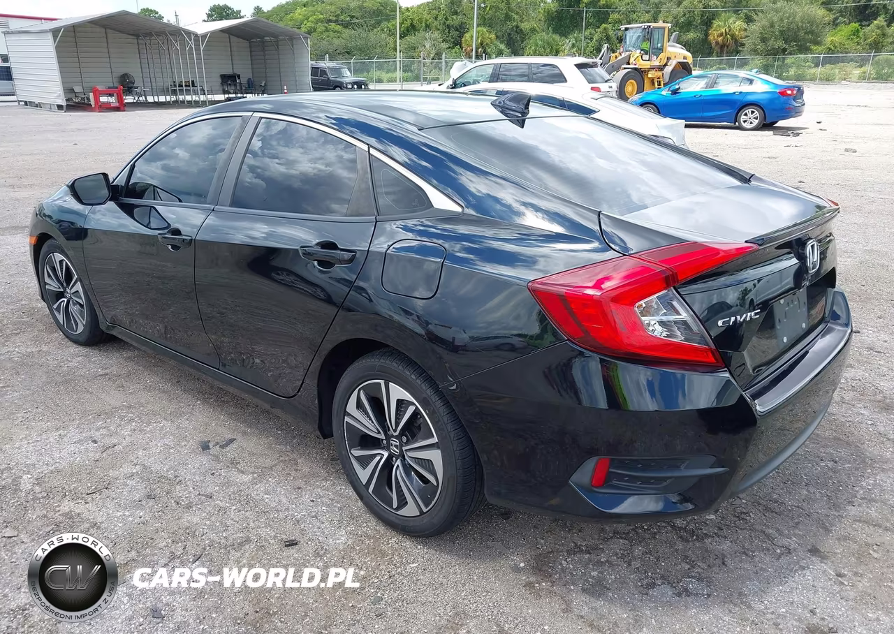2018 Honda Civic Ex-L VIN:JHMFC1F76JX009529 - 3