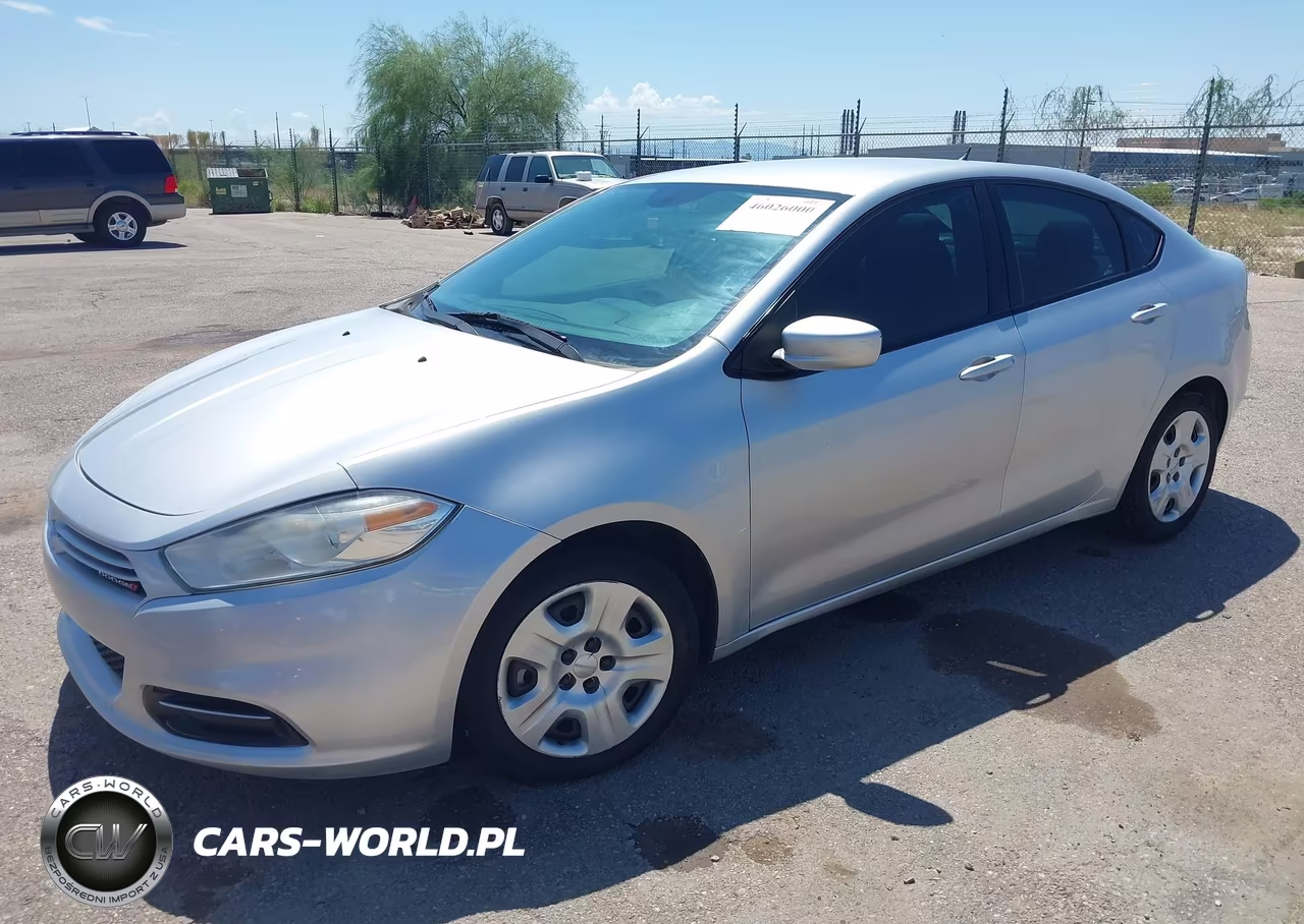 2013 Dodge Dart Aero VIN:1C3CDFAH6DD215863 - 2