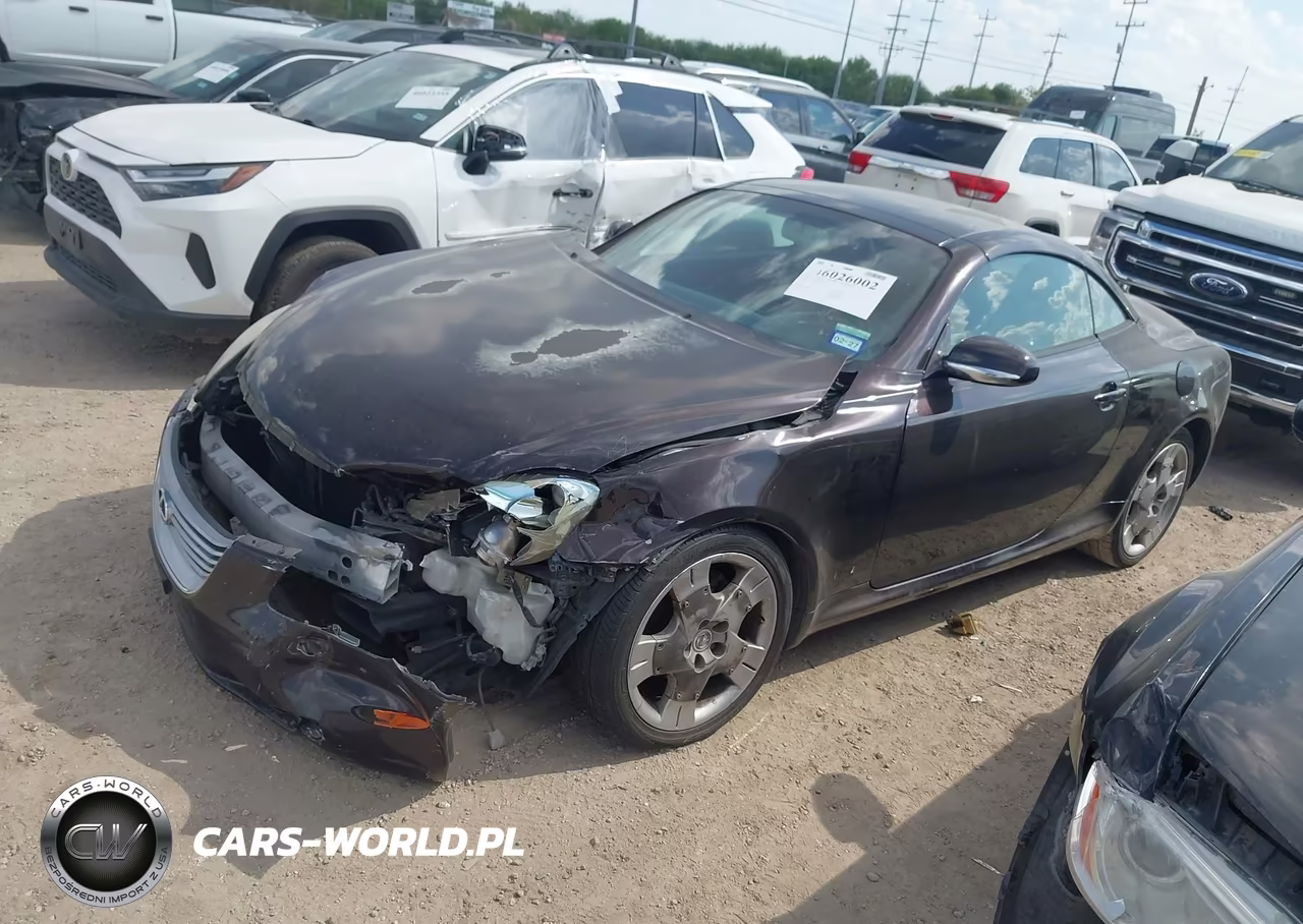 2002 Lexus Sc 430 VIN:JTHFN48Y320003327 - 2