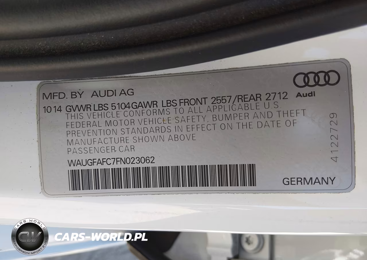 2015 Audi A6 2.0T Premium VIN:WAUGFAFC7FN023062 - 9