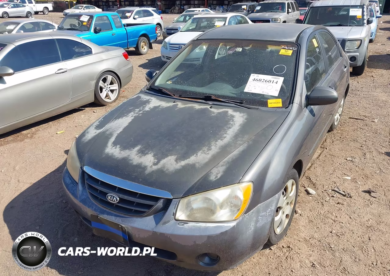 2006 Kia Spectra Ex-Lx-Sx VIN:KNAFE122365271370 - 2
