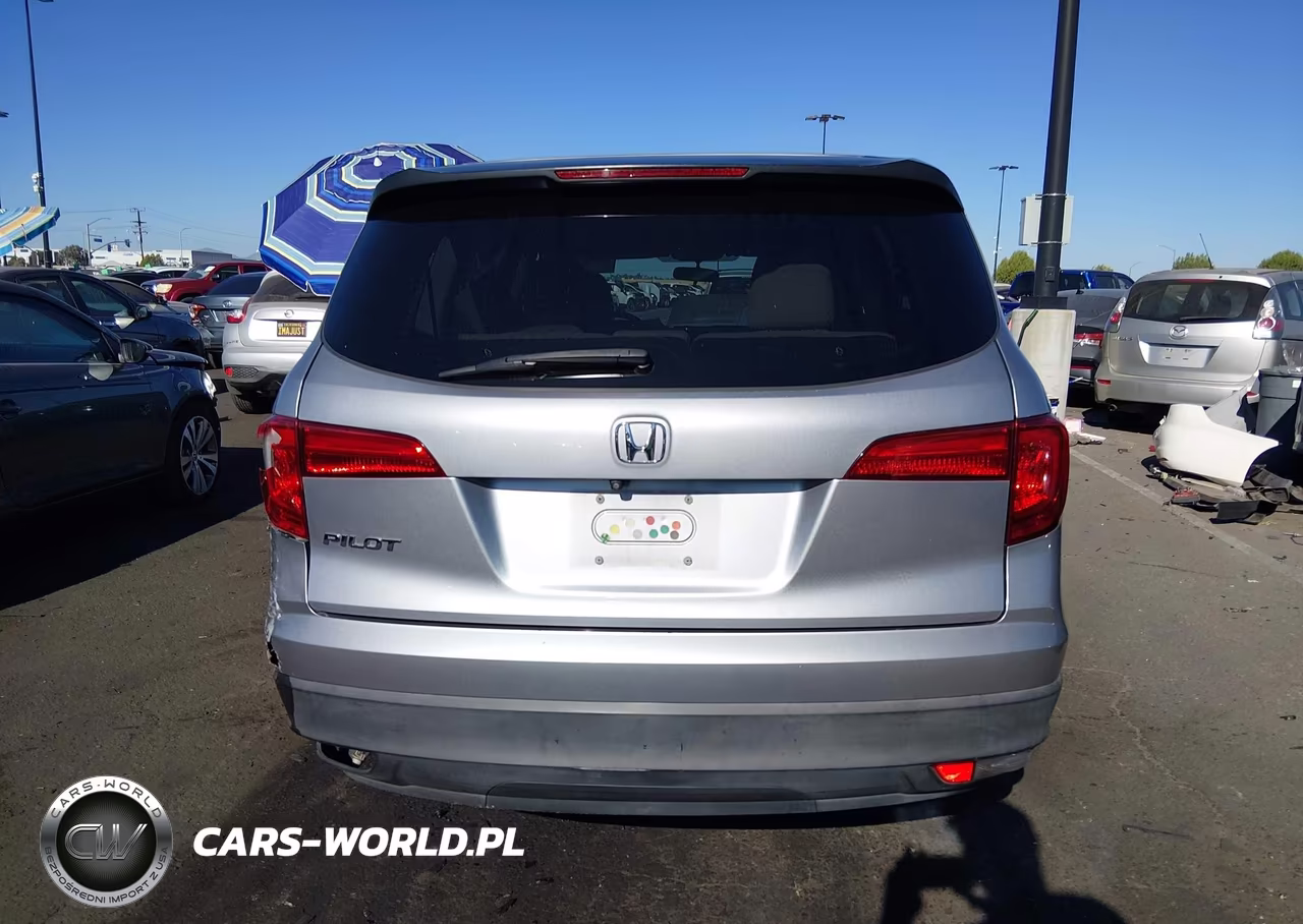 2016 Honda Pilot Lx VIN:5FNYF5H10GB011975 - 17