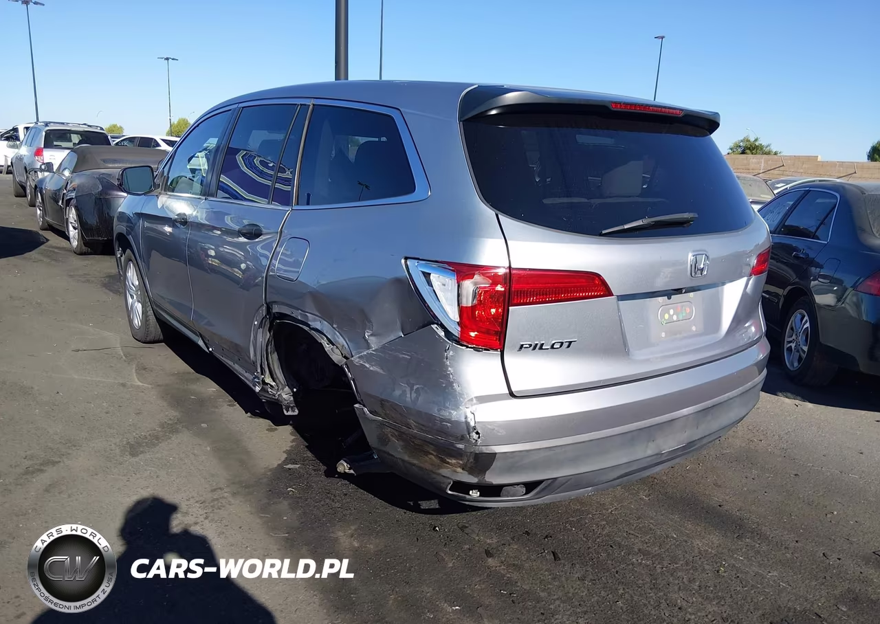 2016 Honda Pilot Lx VIN:5FNYF5H10GB011975 - 3