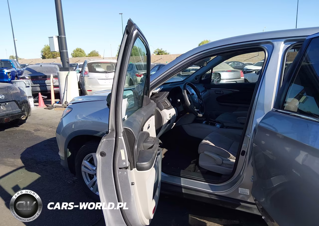 2016 Honda Pilot Lx VIN:5FNYF5H10GB011975 - 5