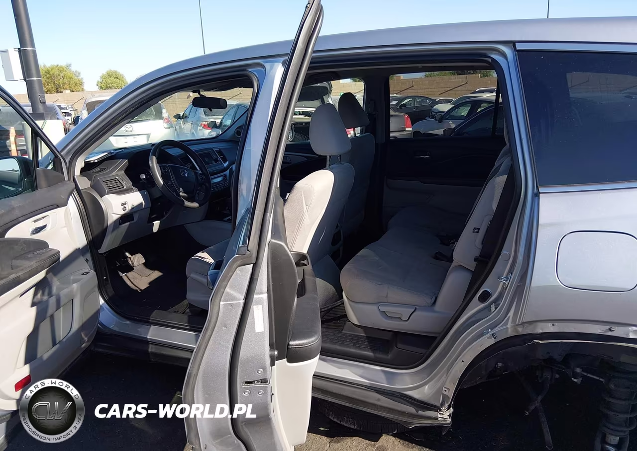 2016 Honda Pilot Lx VIN:5FNYF5H10GB011975 - 8