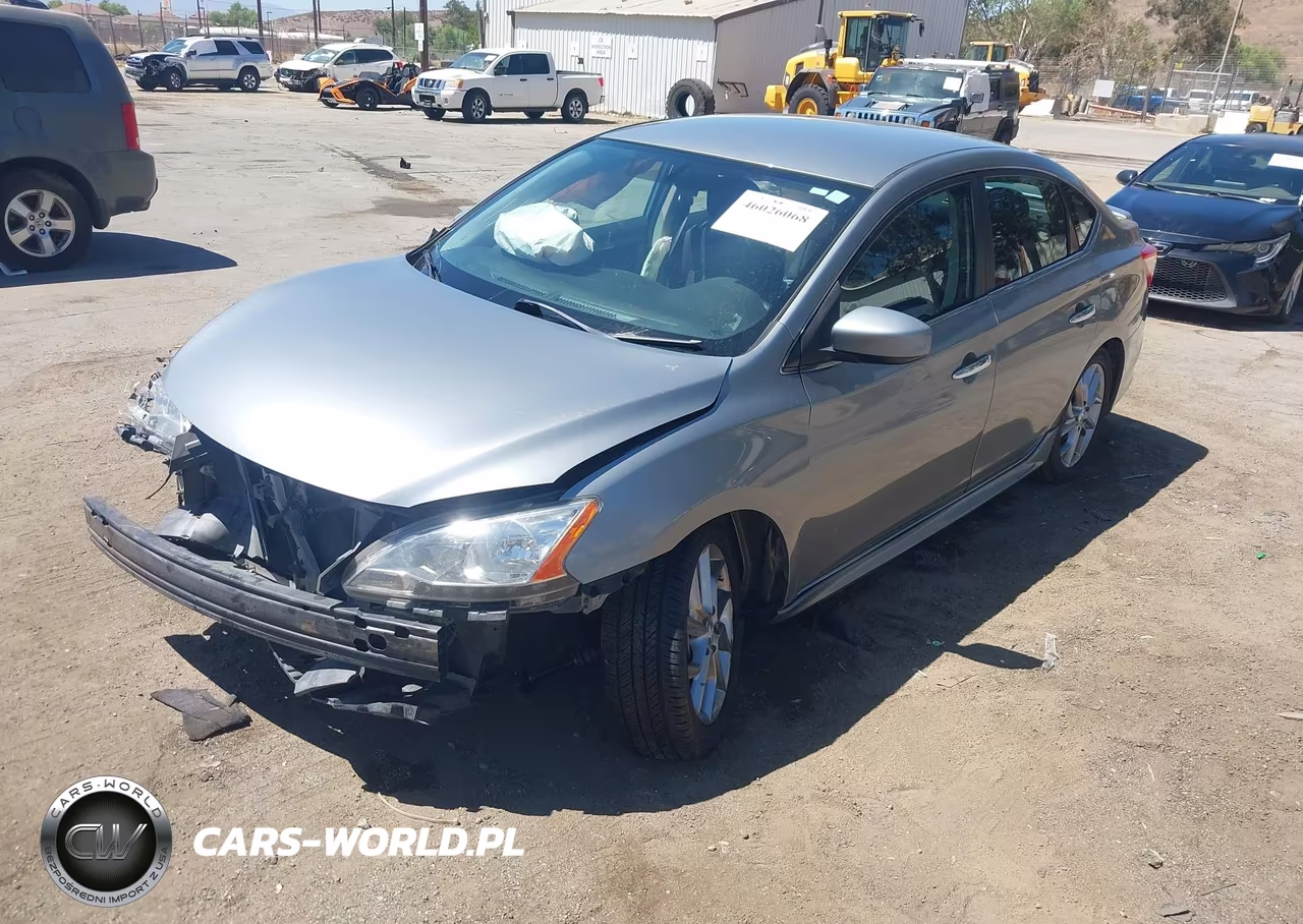 2013 Nissan Sentra Sr VIN:3N1AB7AP6DL718103 - 2