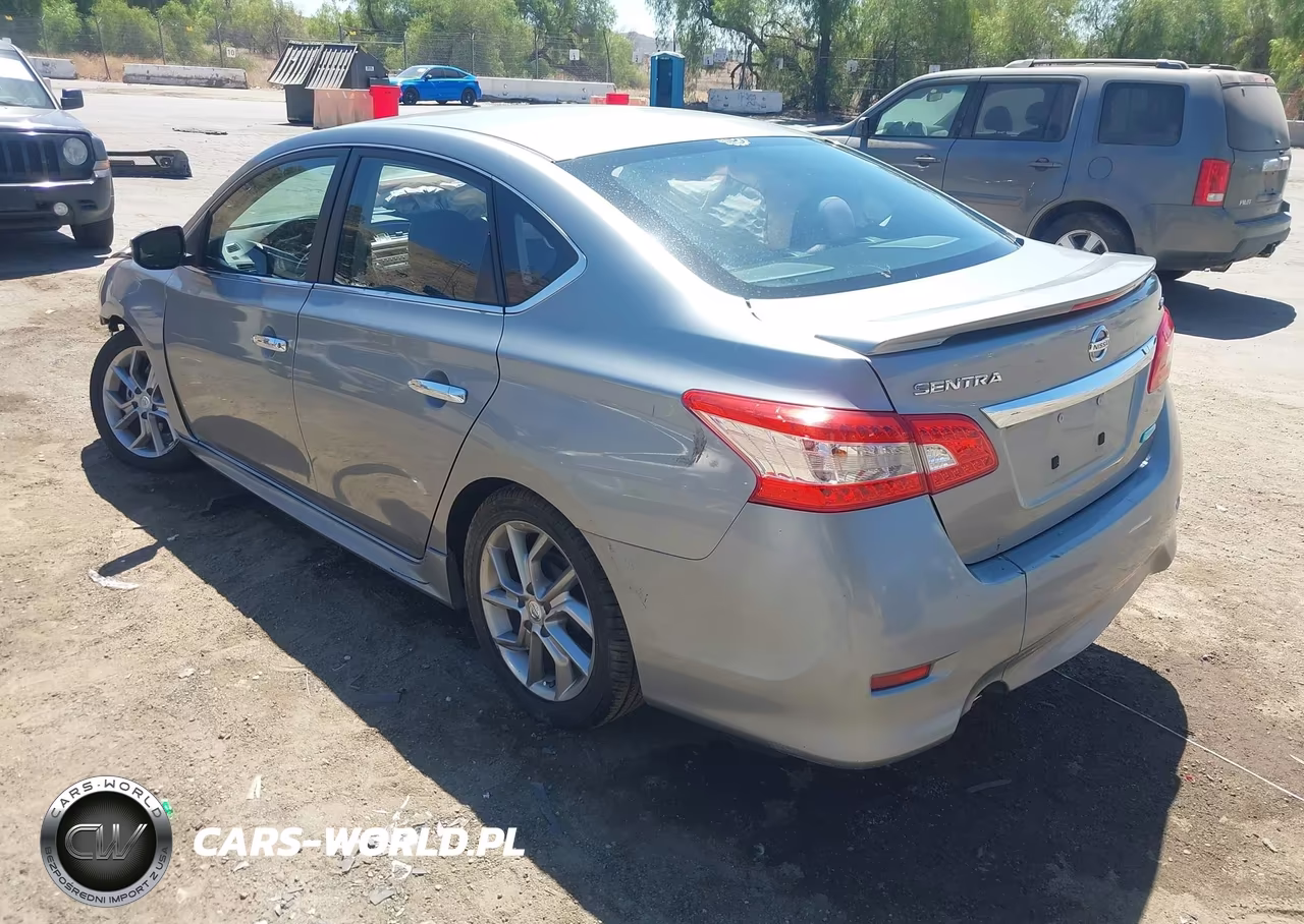 2013 Nissan Sentra Sr VIN:3N1AB7AP6DL718103 - 3