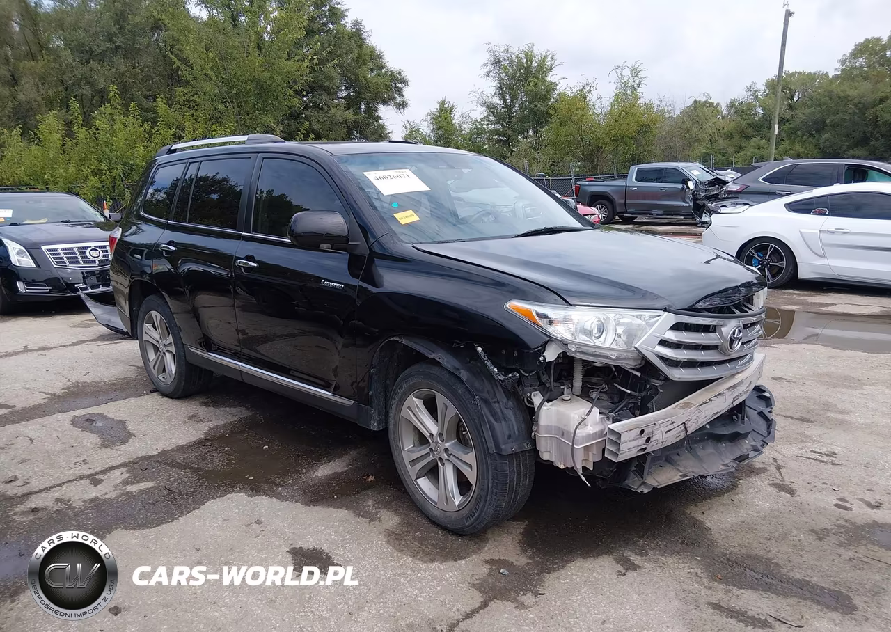 2013 Toyota Highlander Limited V6 VIN:5TDDK3EH4DS270413 - 1