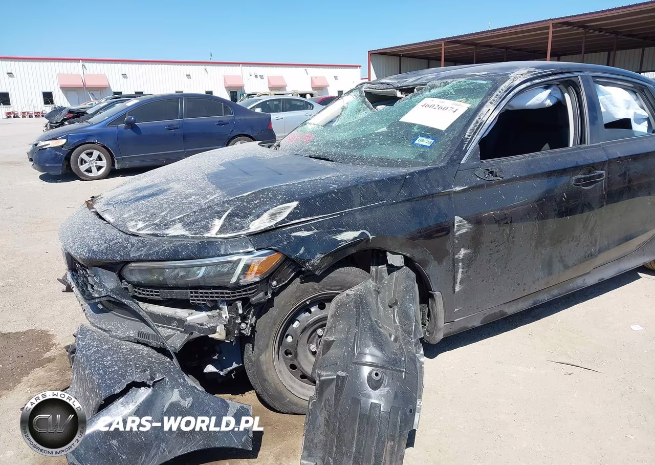 2026 Honda Civic Lx VIN:2HGFE2F25TH568147 - 6