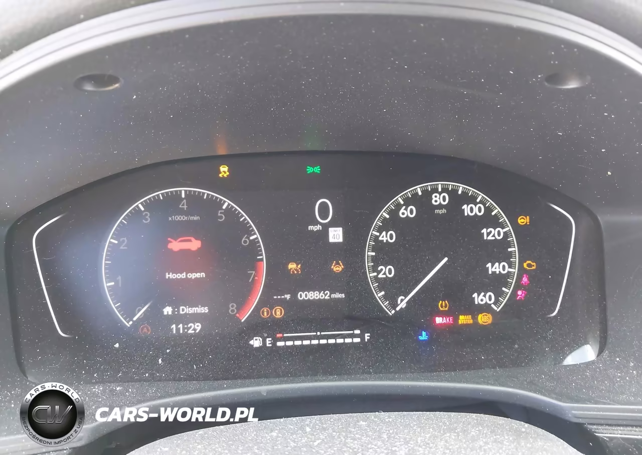 2026 Honda Civic Lx VIN:2HGFE2F25TH568147 - 7