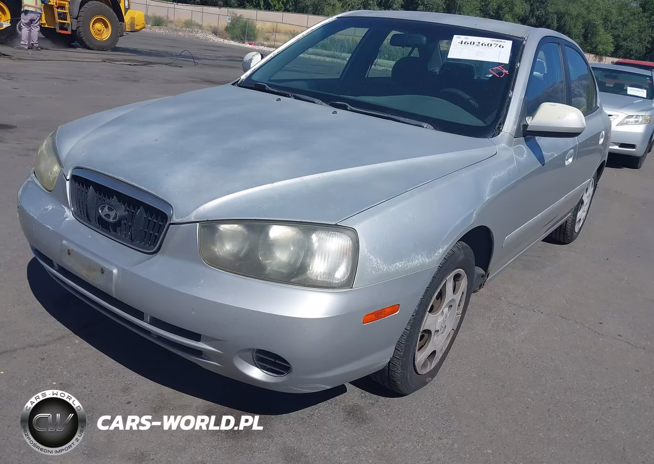 2003 Hyundai Elantra Gls-Gt VIN:KMHDN45D93U475550 - 2