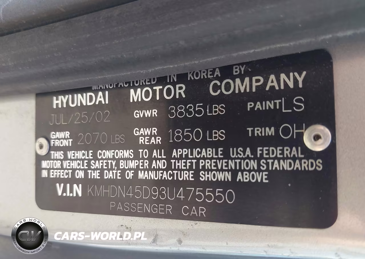 2003 Hyundai Elantra Gls-Gt VIN:KMHDN45D93U475550 - 9