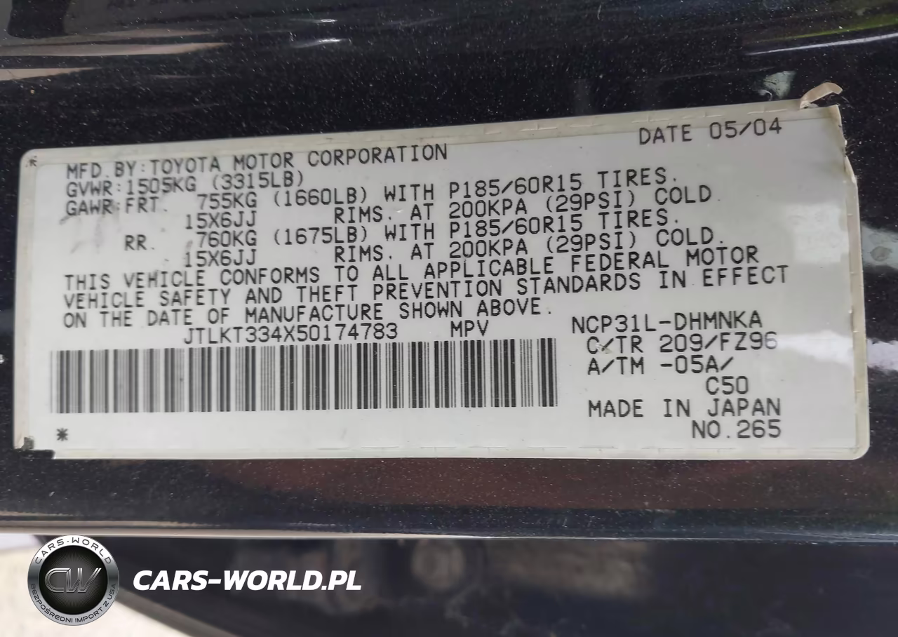 2005 Scion Xb VIN:JTLKT334X50174783 - 9