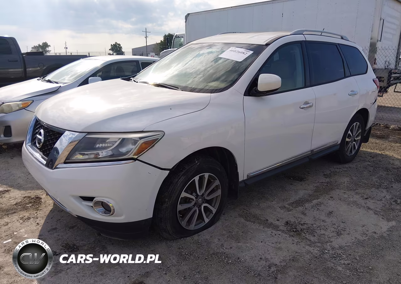 2013 Nissan Pathfinder Sl VIN:5N1AR2MN7DC655252 - 2