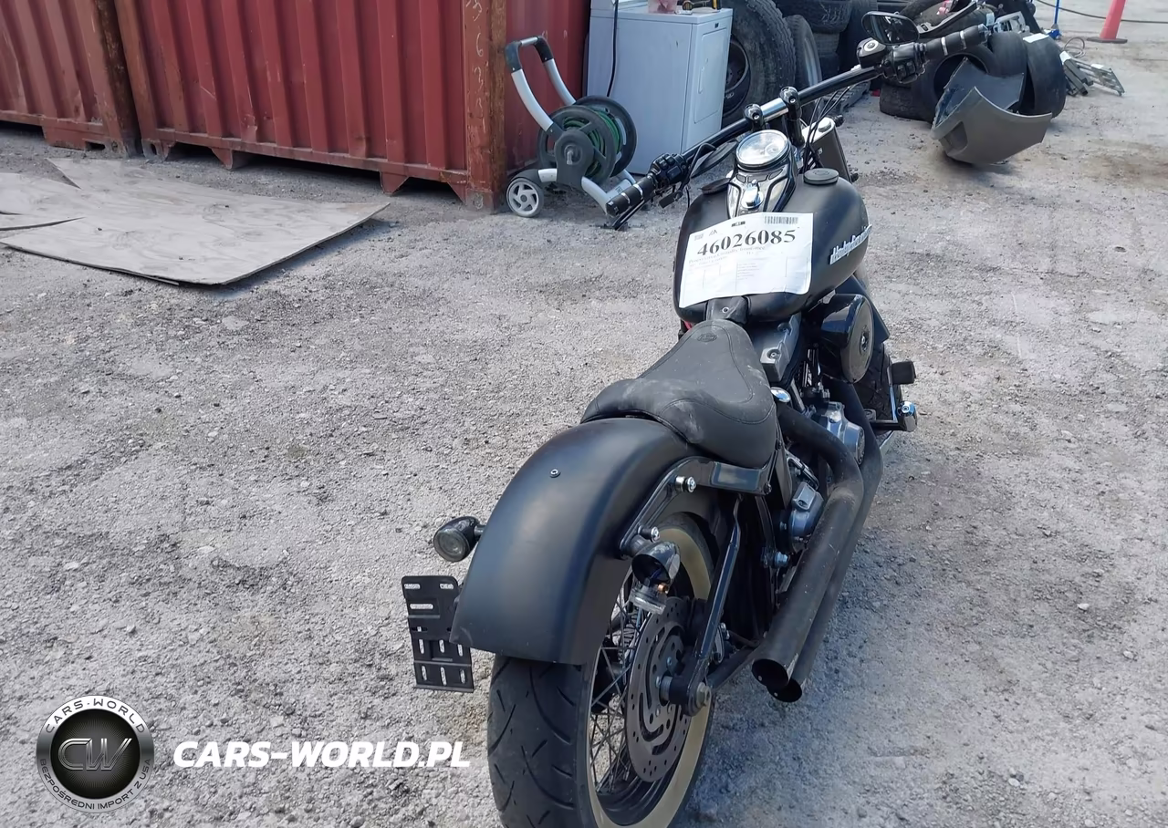 2013 Harley-Davidson Fls Softail Slim VIN:1HD1JRV19DB019887 - 3