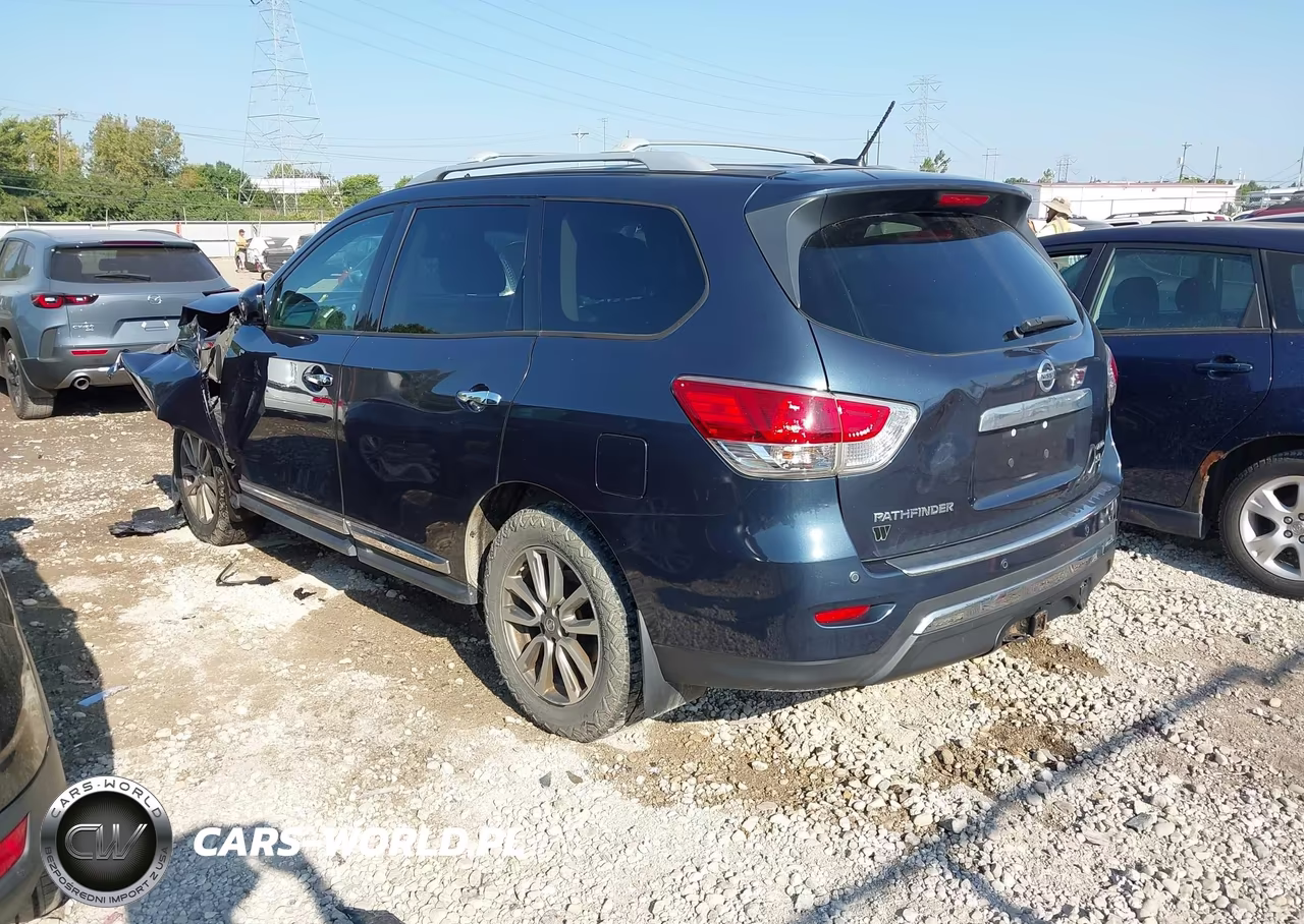 2016 Nissan Pathfinder Sl VIN:5N1AR2MM4GC614279 - 3