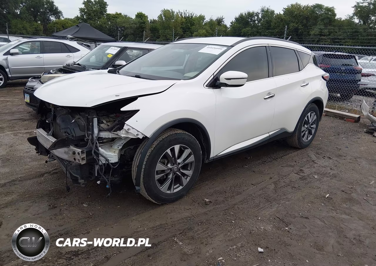 2017 Nissan Murano Sv VIN:5N1AZ2MG6HN140366 - 2