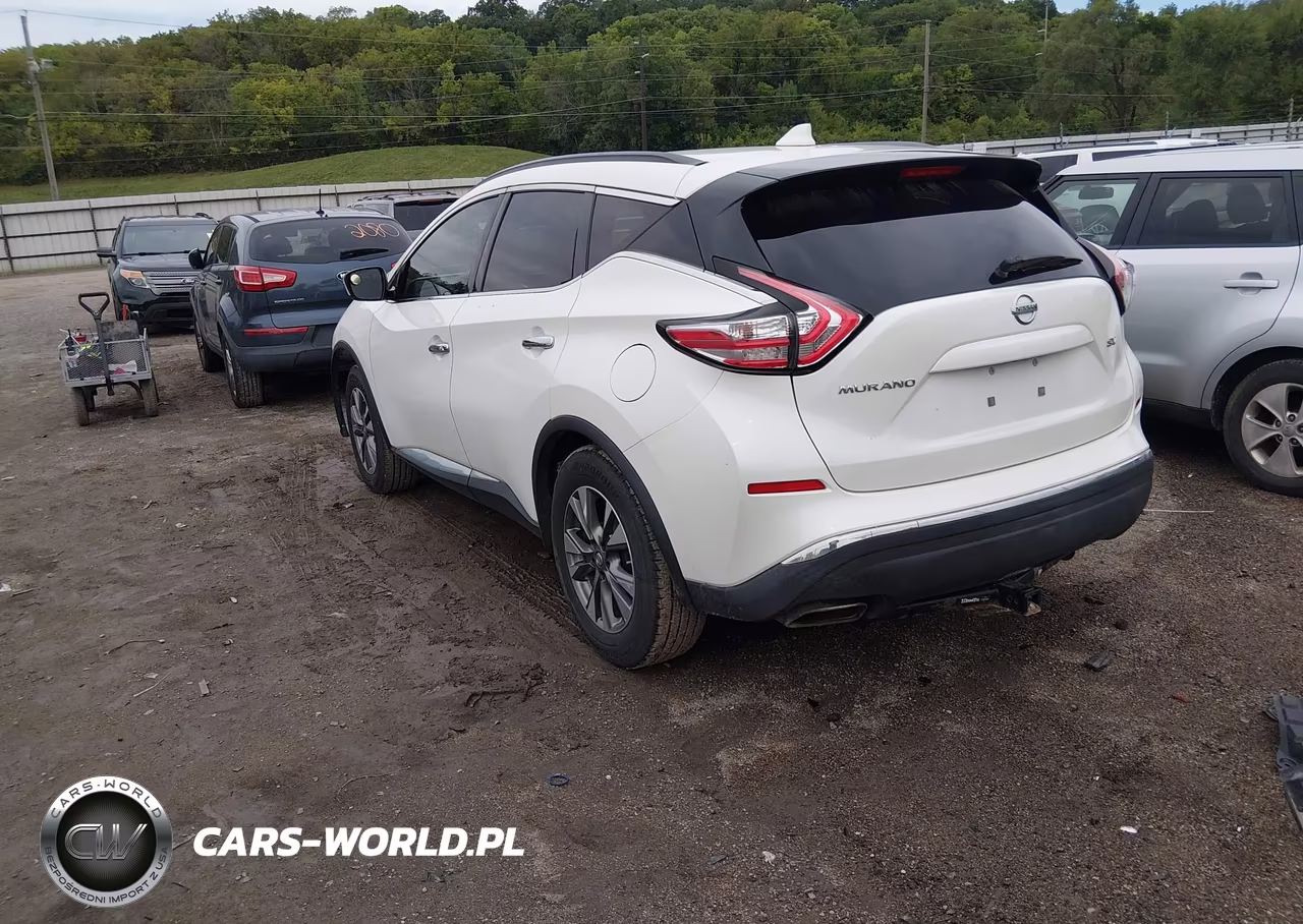 2017 Nissan Murano Sv VIN:5N1AZ2MG6HN140366 - 3