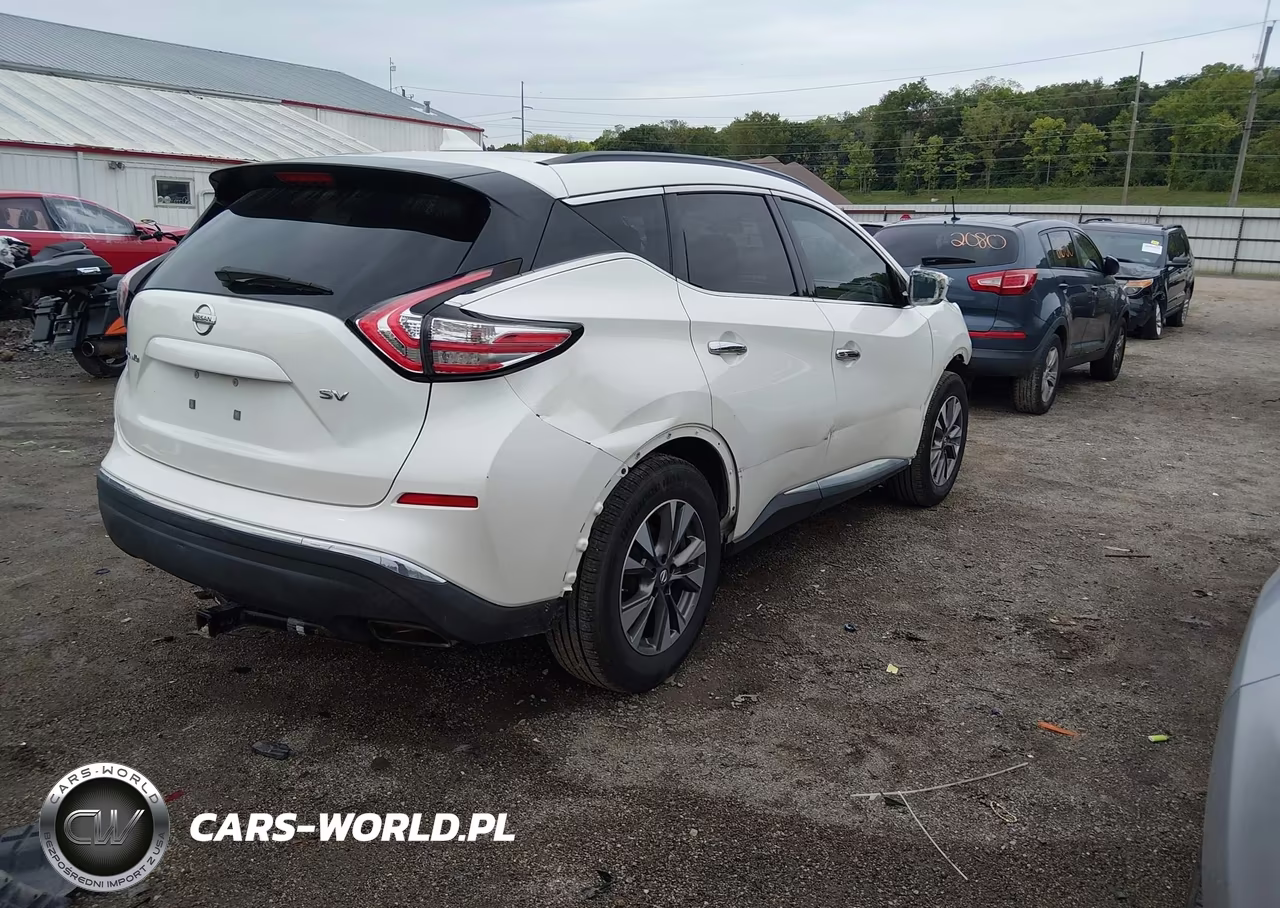 2017 Nissan Murano Sv VIN:5N1AZ2MG6HN140366 - 4