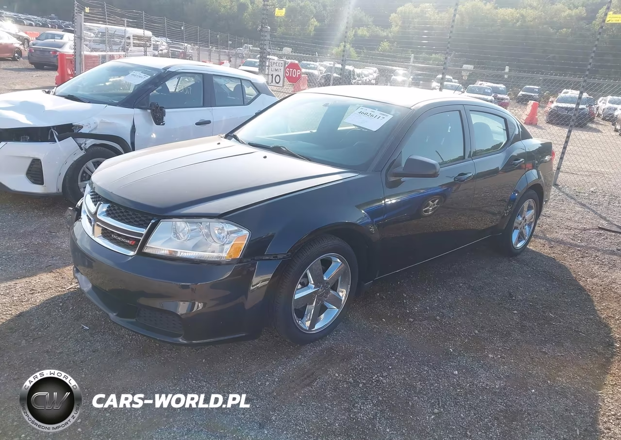 2013 Dodge Avenger Se VIN:1C3CDZAB3DN563790 - 2