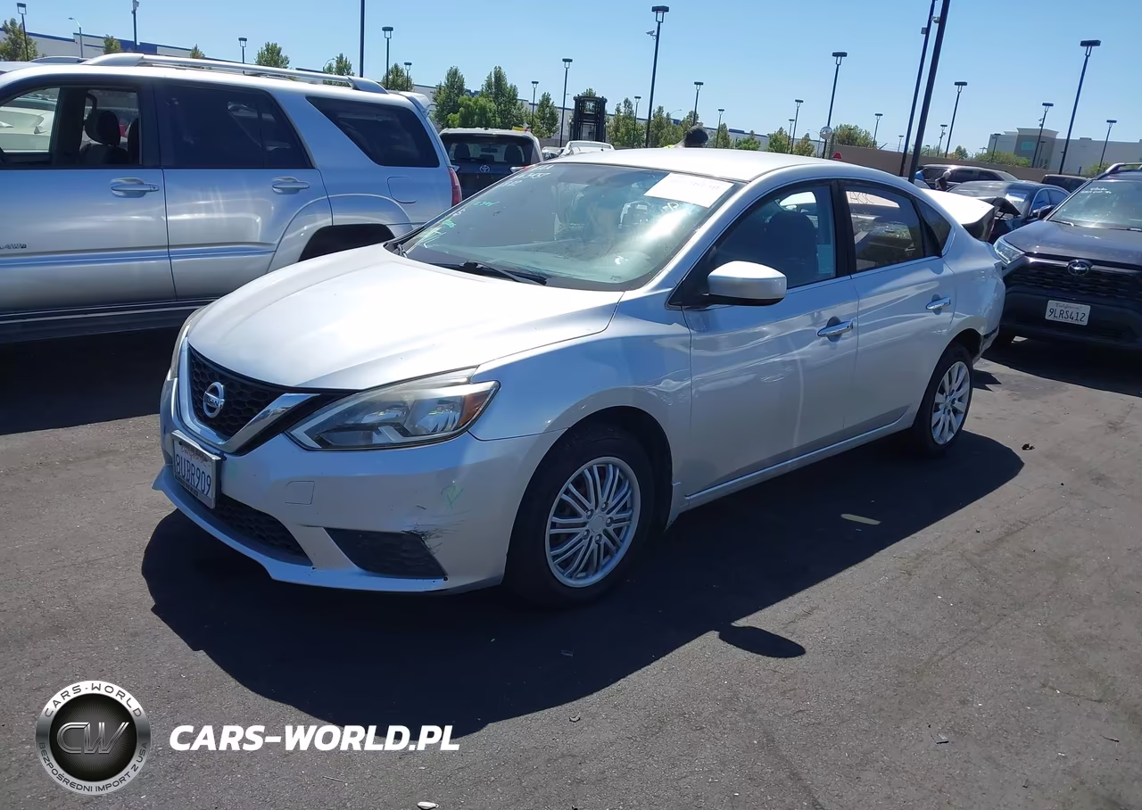 2016 Nissan Sentra Sv VIN:3N1AB7APXGY319346 - 2