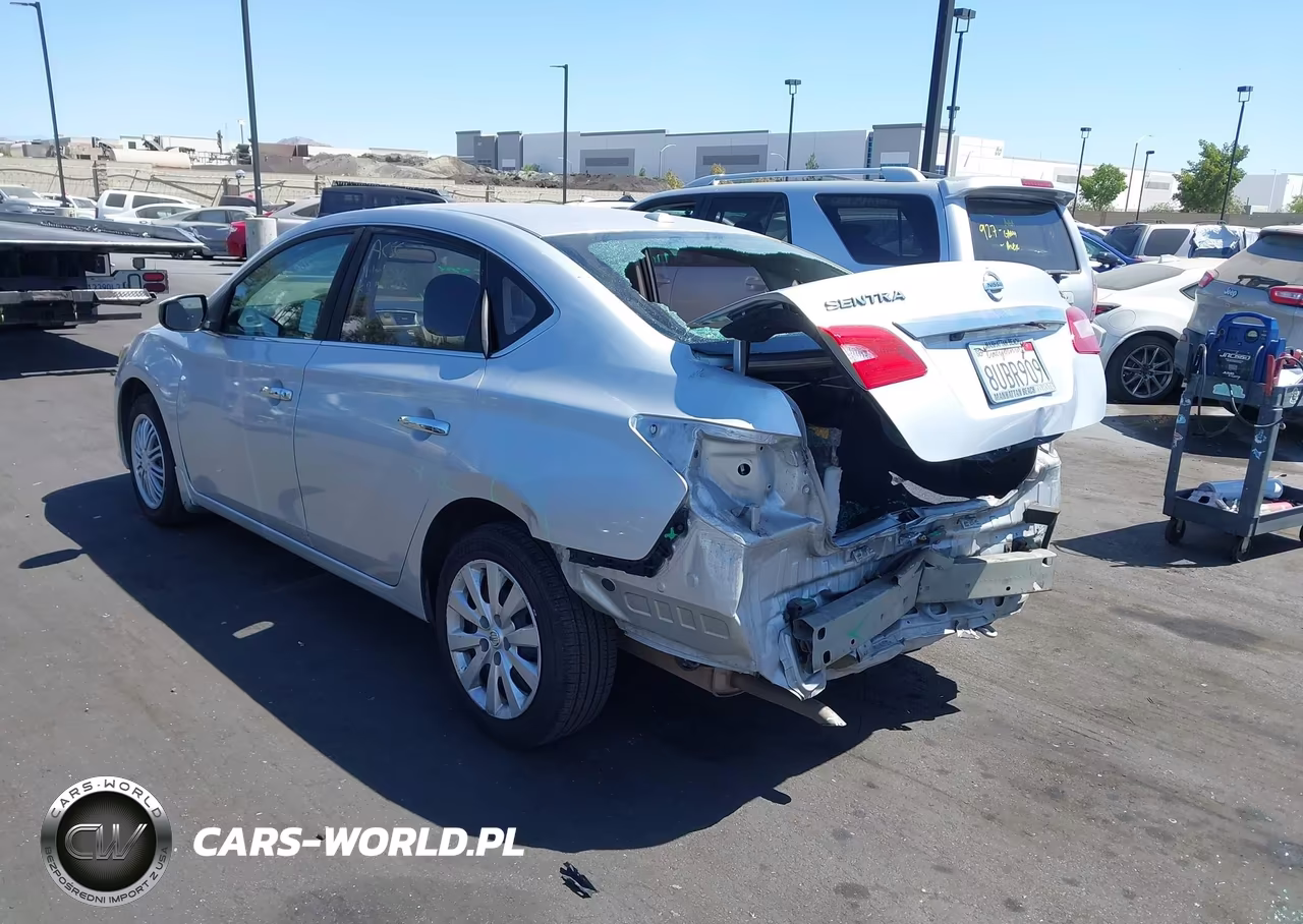 2016 Nissan Sentra Sv VIN:3N1AB7APXGY319346 - 3