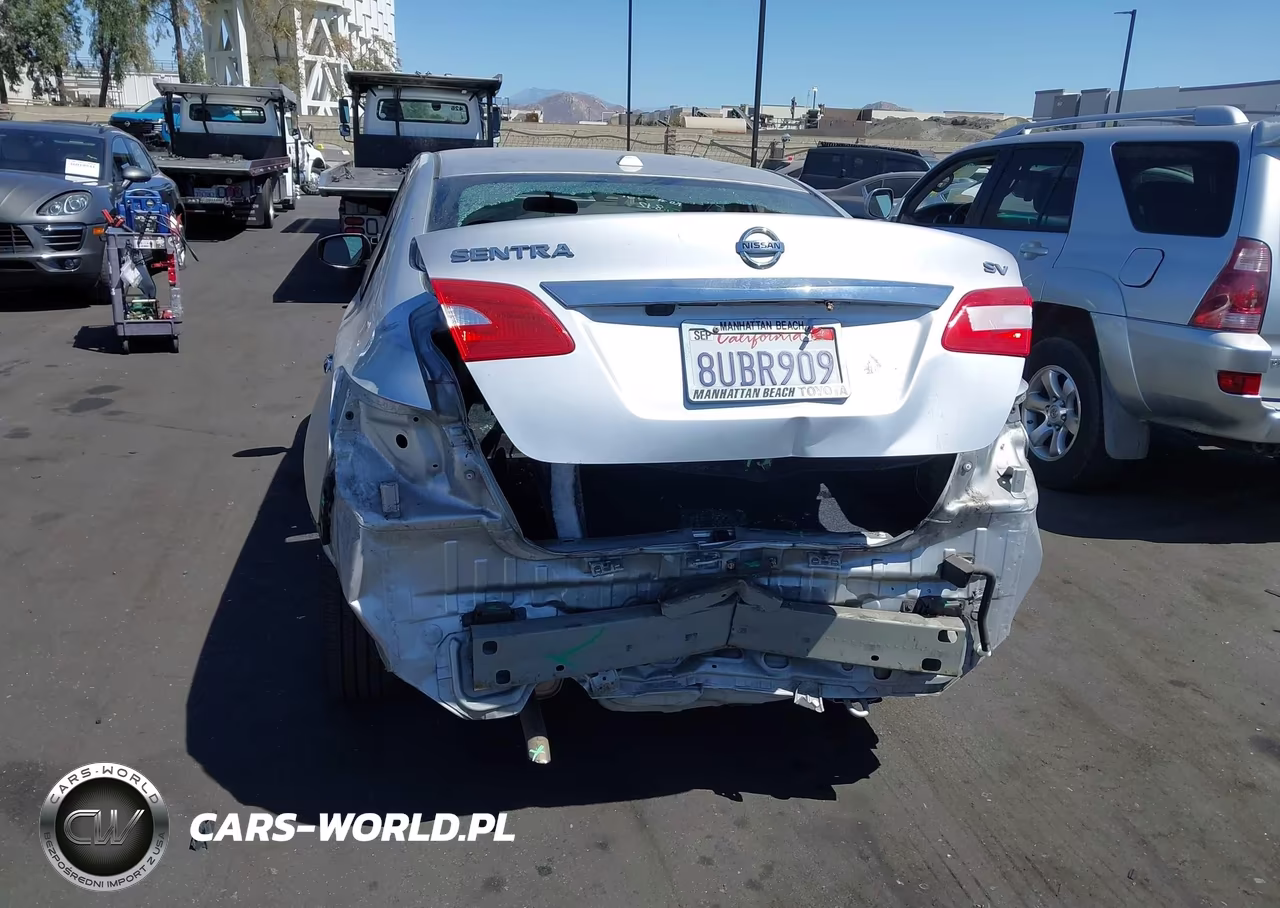 2016 Nissan Sentra Sv VIN:3N1AB7APXGY319346 - 6