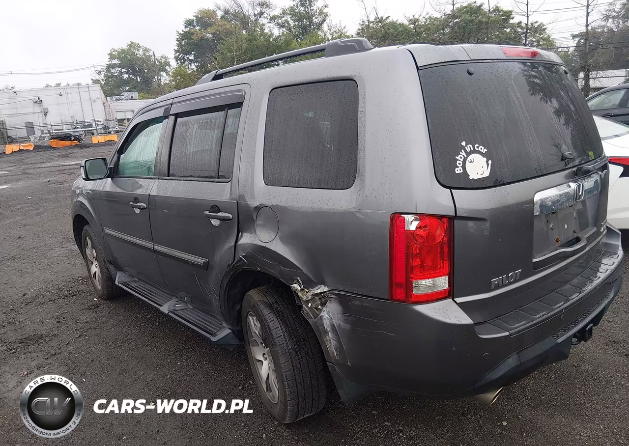 2014 Honda Pilot Touring VIN:5FNYF4H97EB032190 - 3