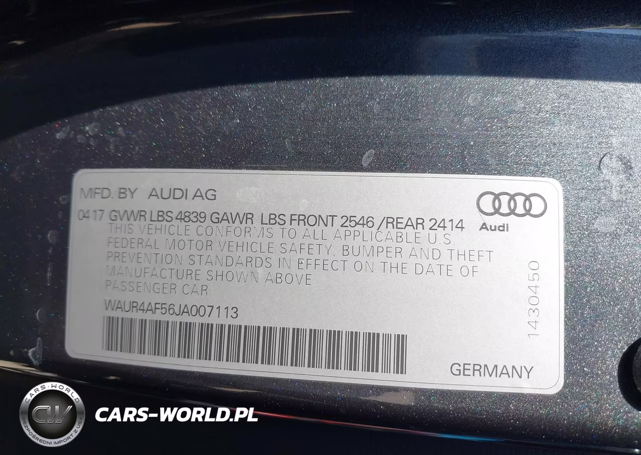 2018 Audi S5 3.0T Premium Plus VIN:WAUR4AF56JA007113 - 9