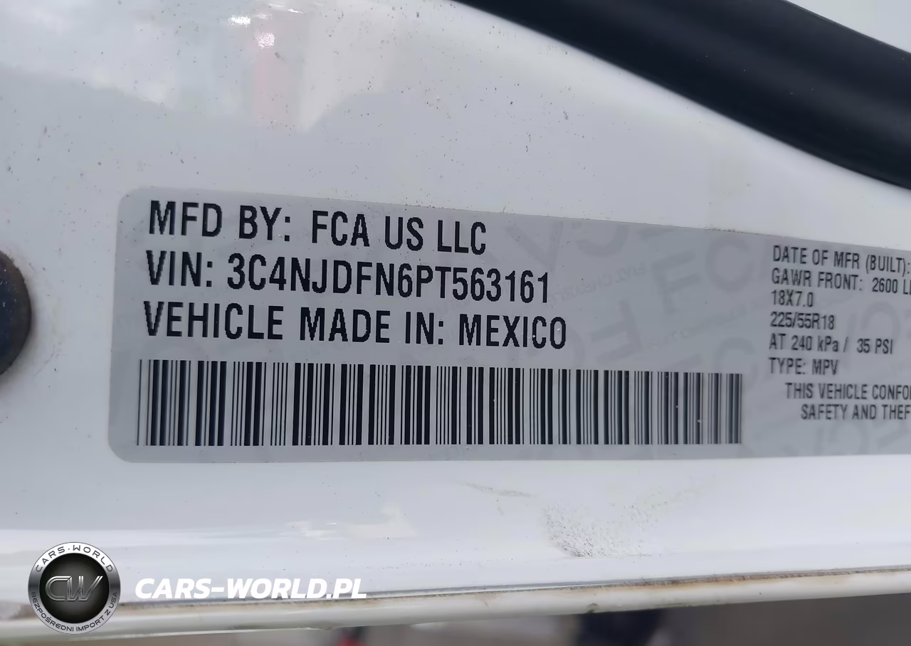 2023 Jeep Compass Latitude Lux Fwd VIN:3C4NJDFN6PT563161 - 9