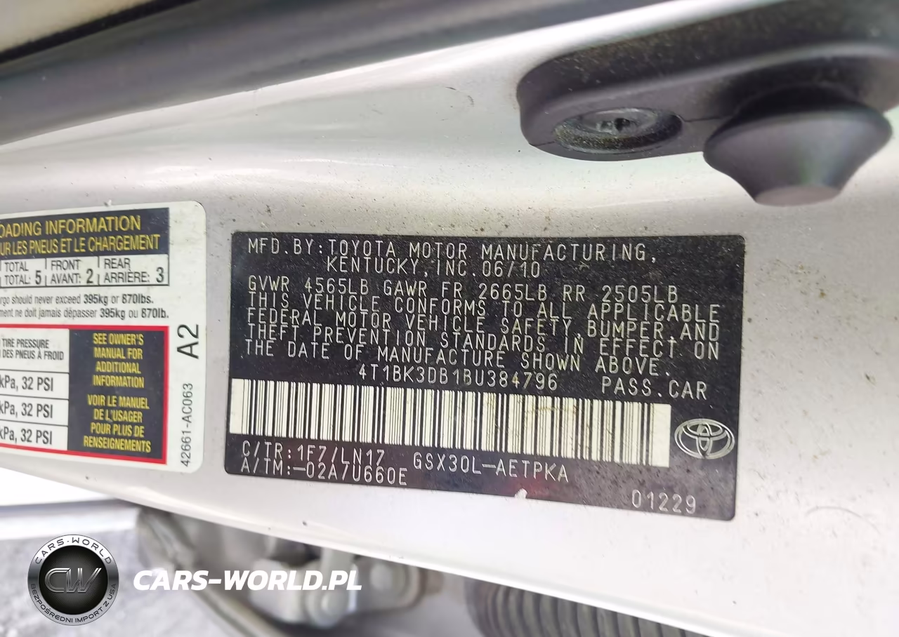 2011 Toyota Avalon Limited VIN:4T1BK3DB1BU384796 - 9