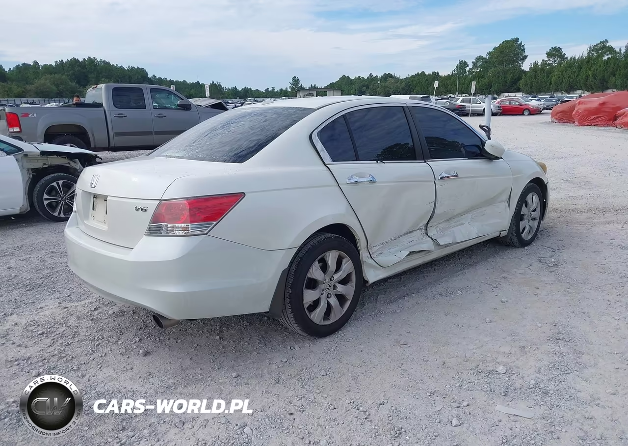 2008 Honda Accord 3.5 Ex-L VIN:1HGCP36808A067034 - 4