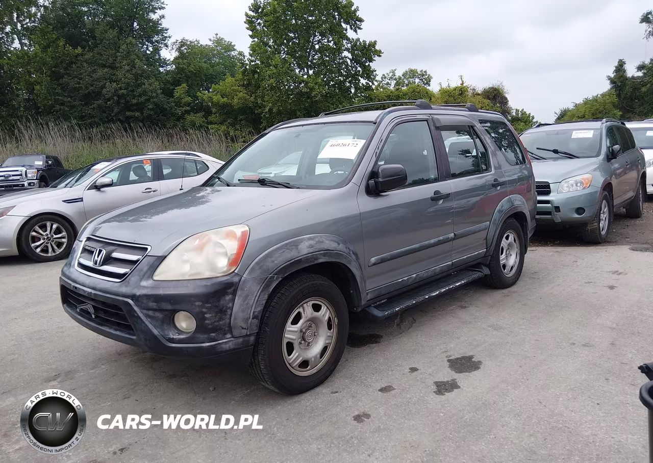 2006 Honda Cr-V Lx VIN:SHSRD68596U405954 - 2