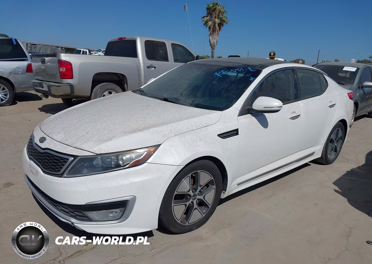 2012 Kia Optima Hybrid Ex VIN:KNAGM4AD1C5014411 - 2