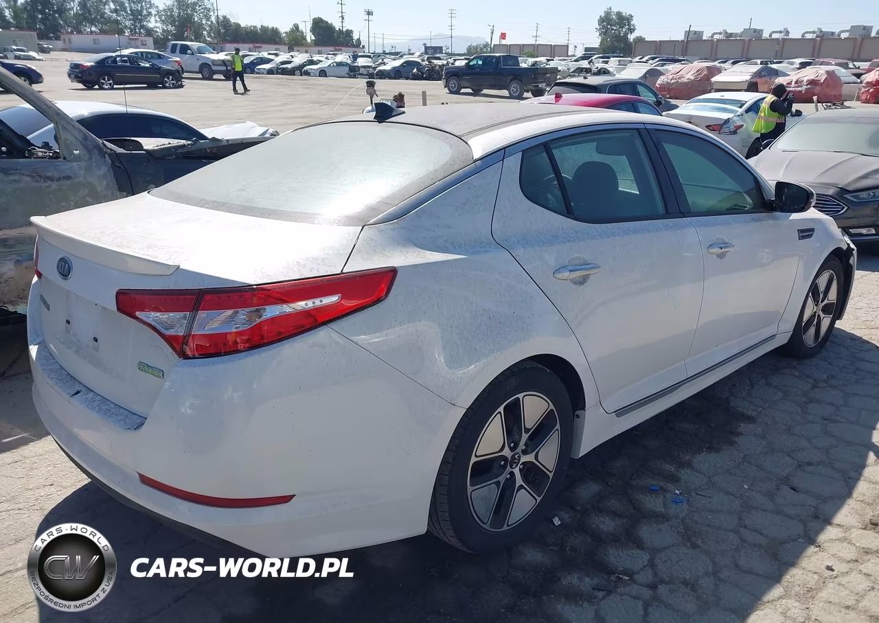 2012 Kia Optima Hybrid Ex VIN:KNAGM4AD1C5014411 - 4