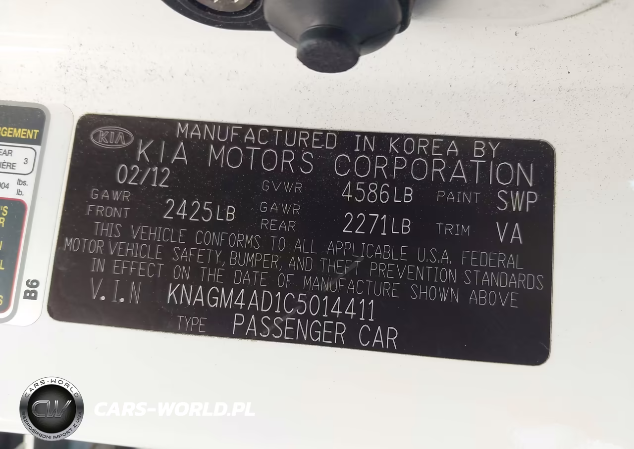 2012 Kia Optima Hybrid Ex VIN:KNAGM4AD1C5014411 - 9