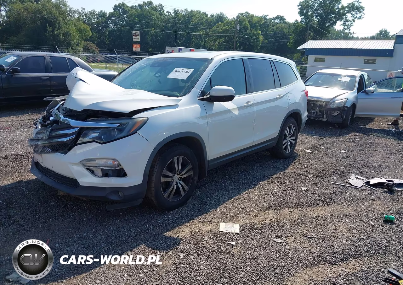 2018 Honda Pilot Ex-L VIN:5FNYF6H62JB023568 - 2