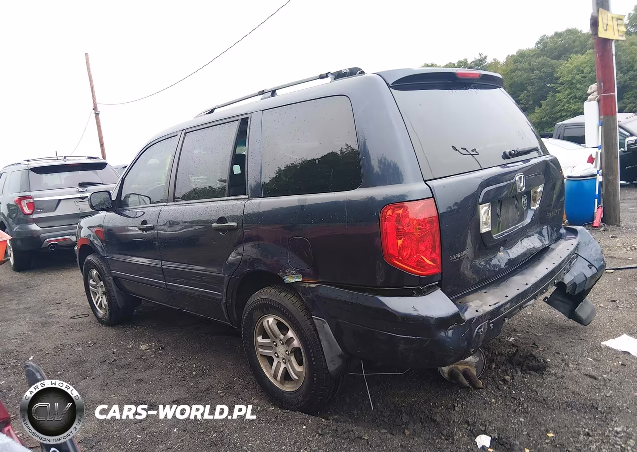 2004 Honda Pilot Ex-L VIN:2HKYF18784H520691 - 14