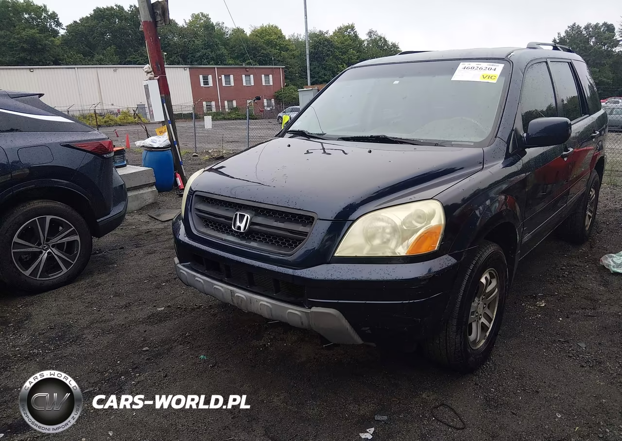 2004 Honda Pilot Ex-L VIN:2HKYF18784H520691 - 2