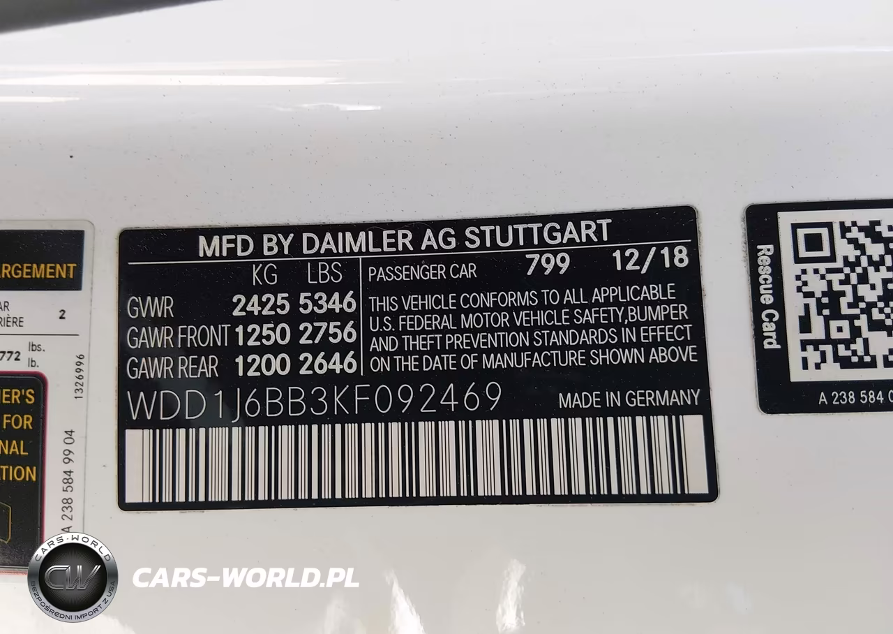 2019 Mercedes-Benz Amg E 53 4Matic VIN:WDD1J6BB3KF092469 - 9