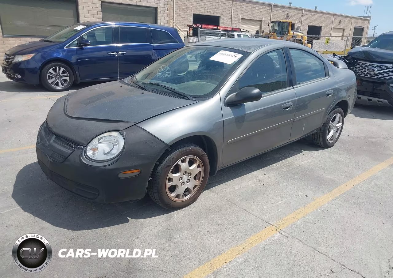2005 Dodge Neon Sxt VIN:1B3ES56C45D185721 - 2