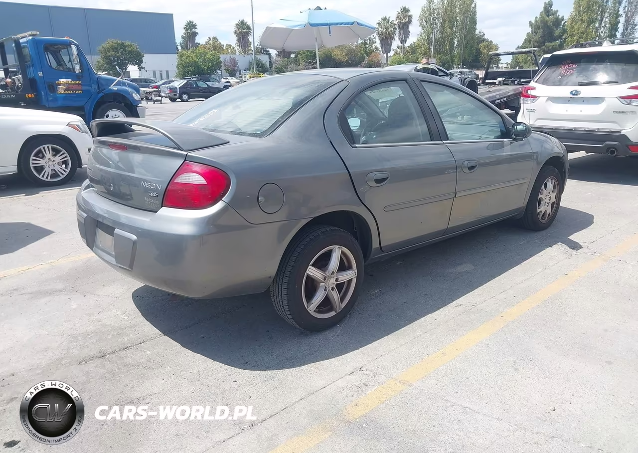 2005 Dodge Neon Sxt VIN:1B3ES56C45D185721 - 4