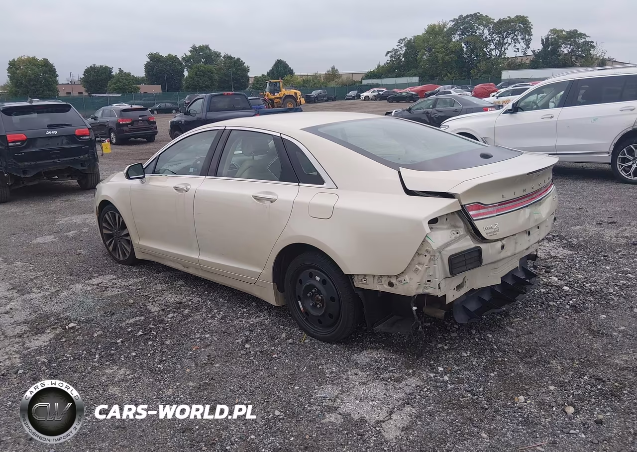 2018 Lincoln Mkz Reserve VIN:3LN6L5F93JR604885 - 3