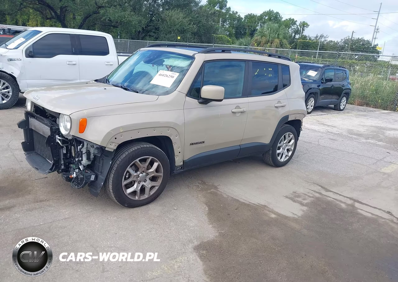 2016 Jeep Renegade Latitude VIN:ZACCJABT3GPD60116 - 2