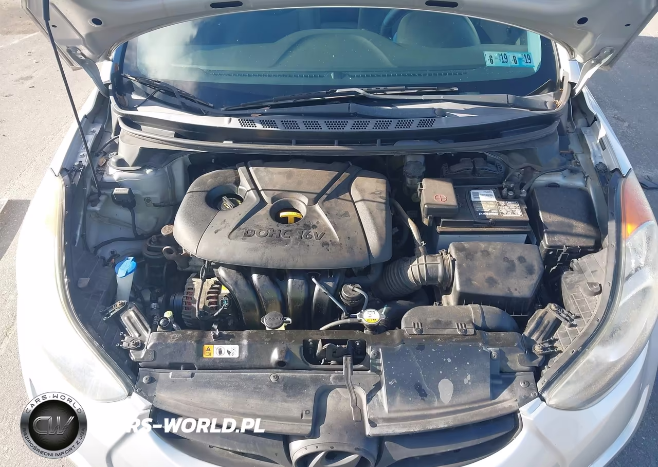 2013 Hyundai Elantra Gls VIN:5NPDH4AE4DH227020 - 10