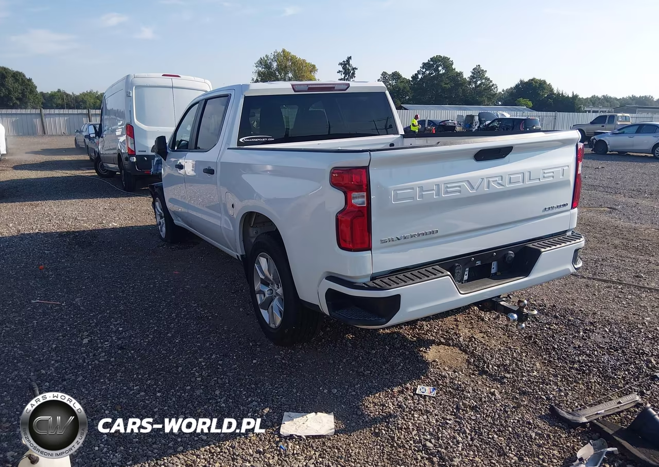 2021 Chevrolet Silverado C1500 Custom VIN:1GCPWBEK6MZ225611 - 3